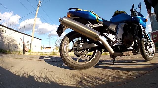 Стоковый выхлоп Kawasaki смотреть онлайн