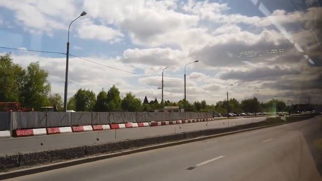 КМ2 маршрут автобуса. 07.05.2023 год. Москва. смотреть онлайн