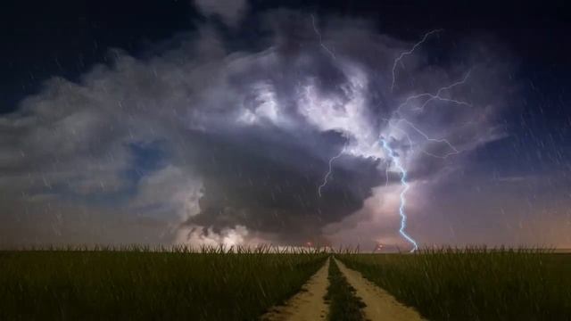 Шум дождя и раскаты грома для крепкого сна и полного расслабление организма смотреть онлайн