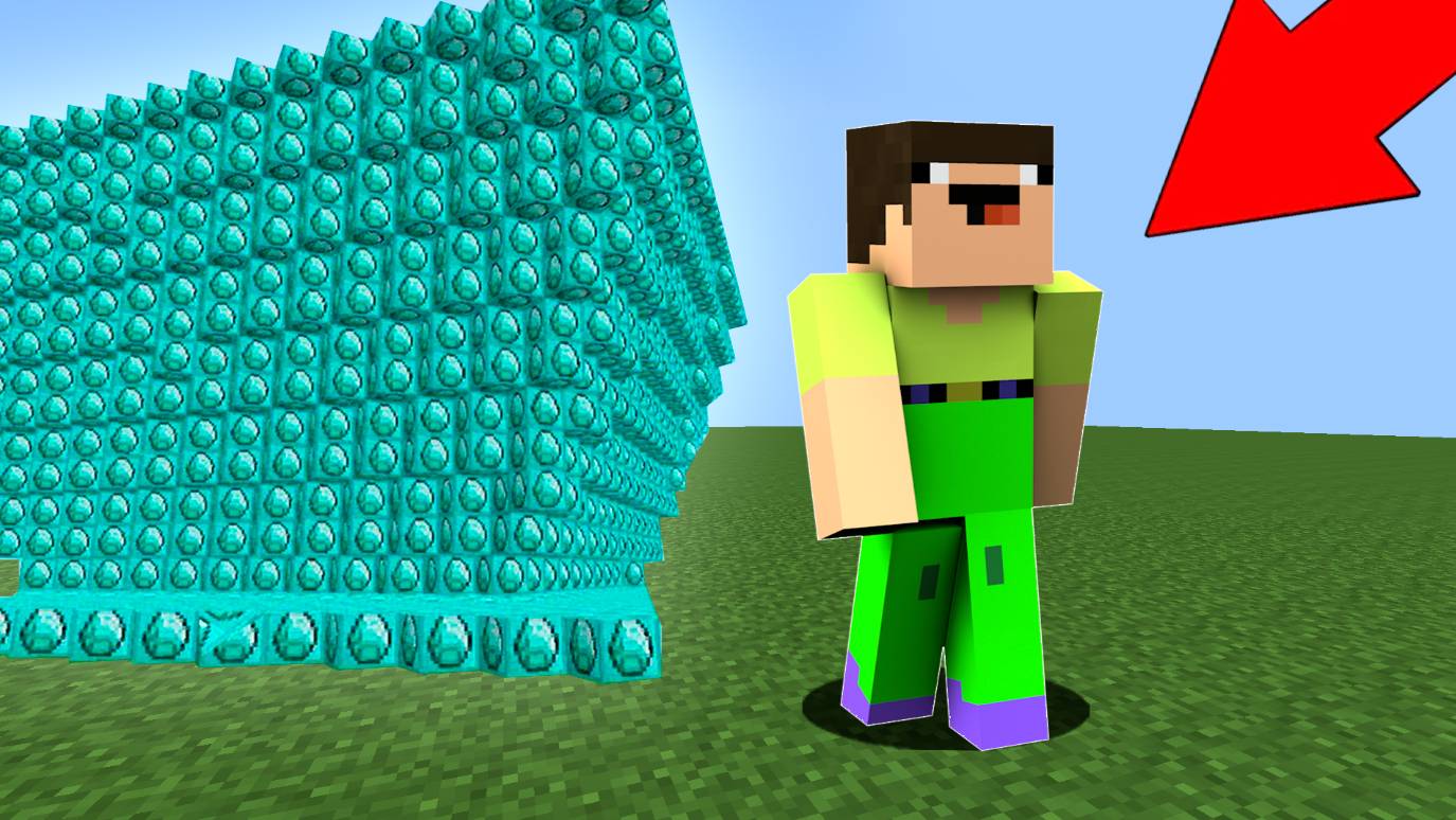 НУБ ПРОТИВ ЦУНАМИ ИЗ АЛМАЗОВ В МАЙНКРАФТ!! КАК ВЫЖИТЬ НУБУ В БЕДСТВИИ! MINECRAFT ТРОЛЛИНГ ЛОВУШКА!