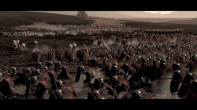 18,000 ARMY OF GONDOR VS 14,000 Black Numenoreans - The Lord Of The Rings Cinematic Battle