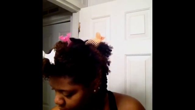1st Impression: Huetiful Hair Steamer (3 strand twistout demo) смотреть онлайн