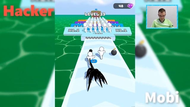 NOOB vs PRO vs HACKER vs GOD Alien Run 3D смотреть онлайн