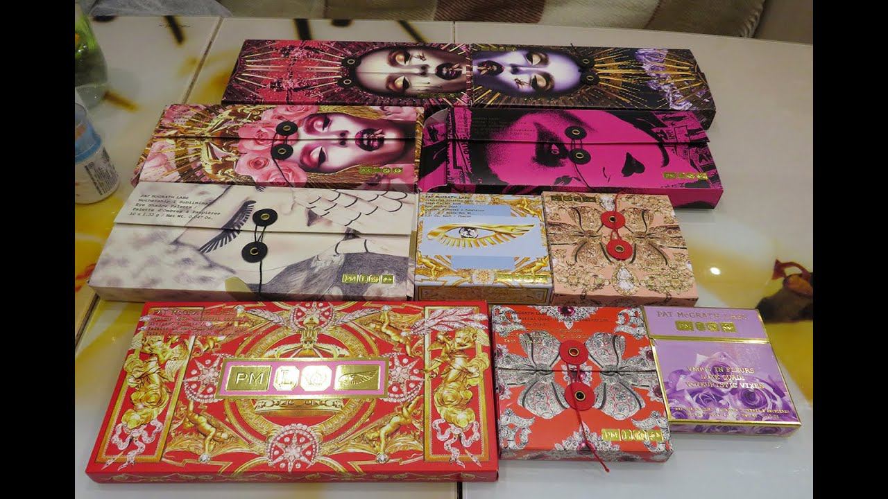 ВСЕ МОИ ПАЛЕТКИ PAT MCGRATH / САМЫЕ КРАСИВЫЕ СВОТЧИ!!! смотреть онлайн