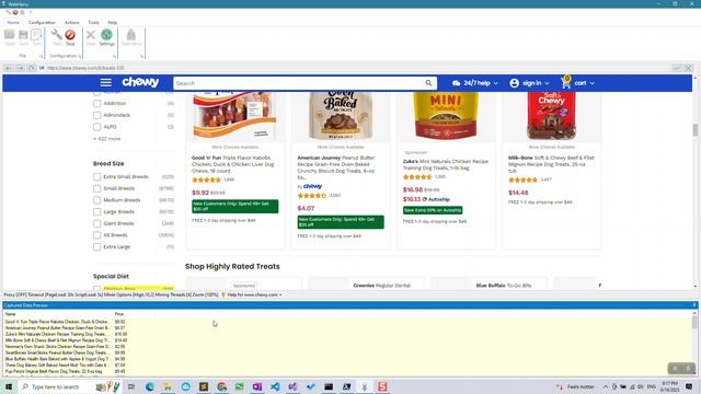 Scraping product name, price and image URL from chewy.com смотреть онлайн