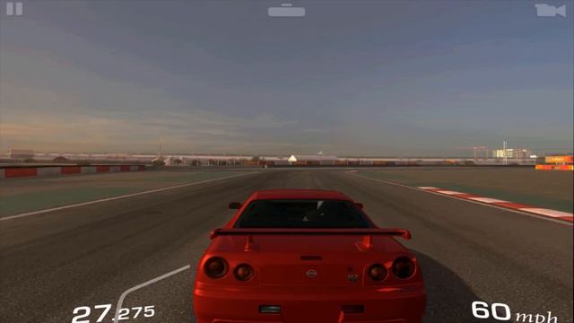 Real racing 3 / Nissan Skyline GT-R V-Spec (R33) /Club Circuit Dubai Autodrome/ 4K video game смотреть онлайн
