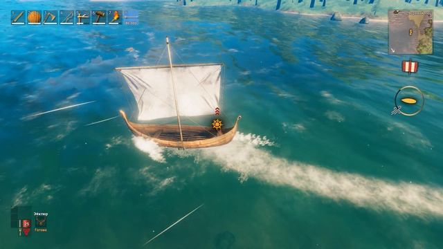 Valheim Установил первый ПОРТАЛ ! #16 смотреть онлайн