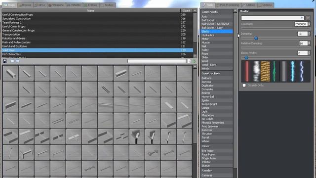 How To Garrys Mod For Dummies - Episode 2, Constraints Toolbar смотреть онлайн