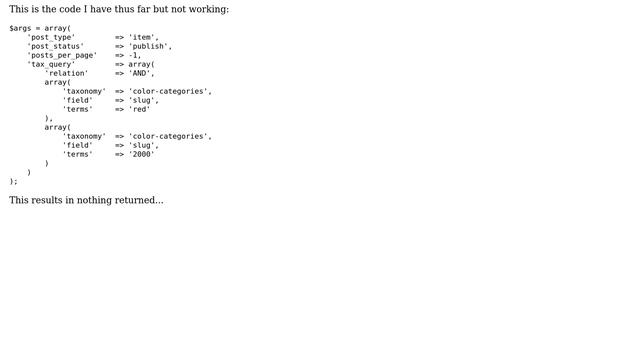 Wordpress: How to WP Query custom multiple custom taxonomies? смотреть онлайн