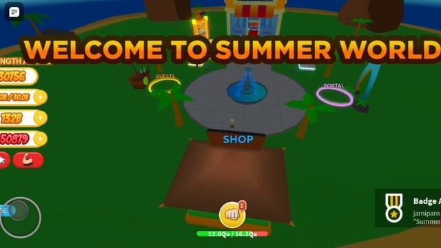 new update in [get huge simulator/ workout island] and last body and last [weigths]!!! смотреть онлайн