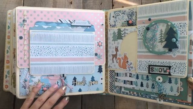 Обзор семейного альбома "Together", выполненного в американском стиле. смотреть онлайн