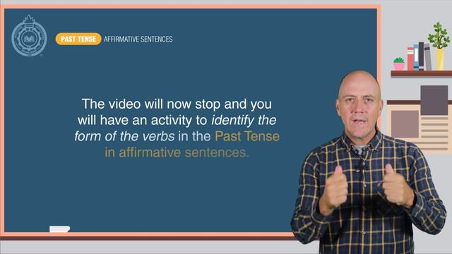 Grammar Lesson: Past Tense Affirmative Sentences смотреть онлайн