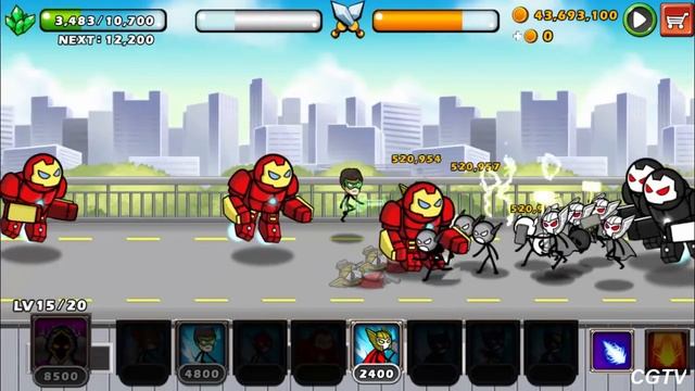 HERO WARS Super Stickman Defense - Super Hero Fight (Super Hero In Arena) Part 7 смотреть онлайн