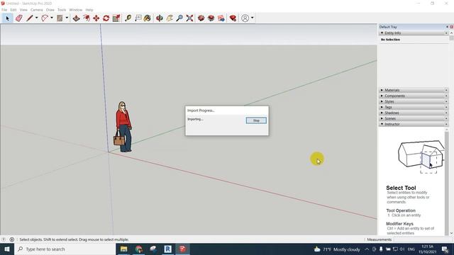 Cách mở, import file AutoCAD trong SketchUp смотреть онлайн