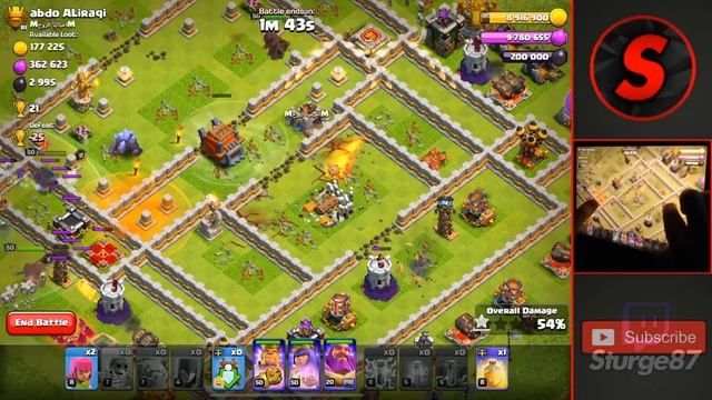 TH11 Trophy Pushing with Electro Titans | Clash of Clans смотреть онлайн