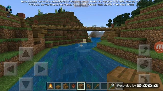 КЛАССНЫЙ МОСТ В МАЙНКРАФТЕ ПЕ ! смотреть онлайн