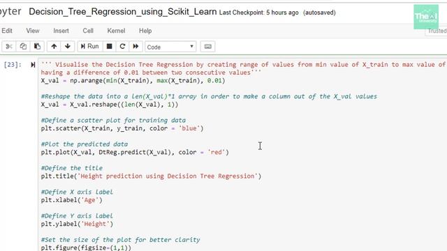 Complete End to End Python code for Decision Tree Regression смотреть онлайн