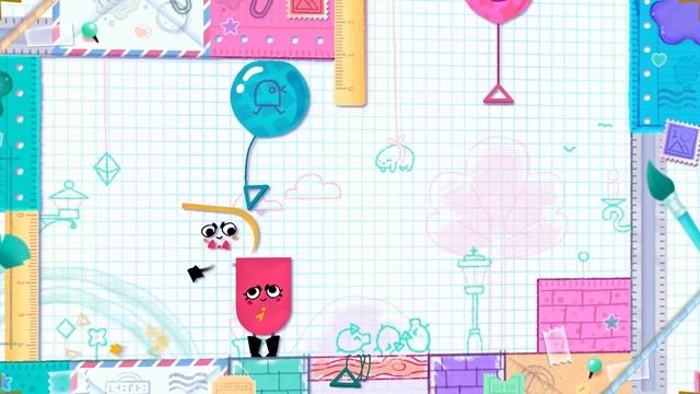 Snipperclips: Cut It Out, Together! Demo - Nintendo Switch Gameplay (1080p | No Commentary) смотреть онлайн
