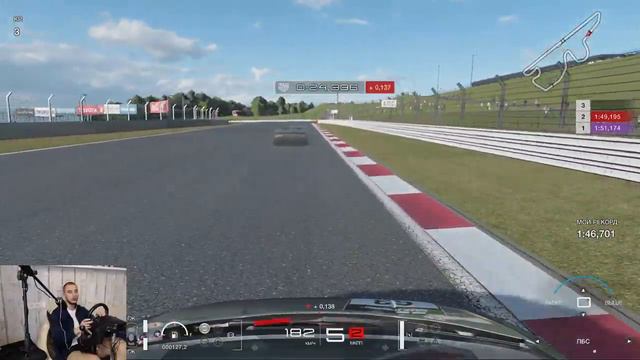 Катаем в Gran Turismo Sport на руле (запись стрима 13.01.2019) смотреть онлайн