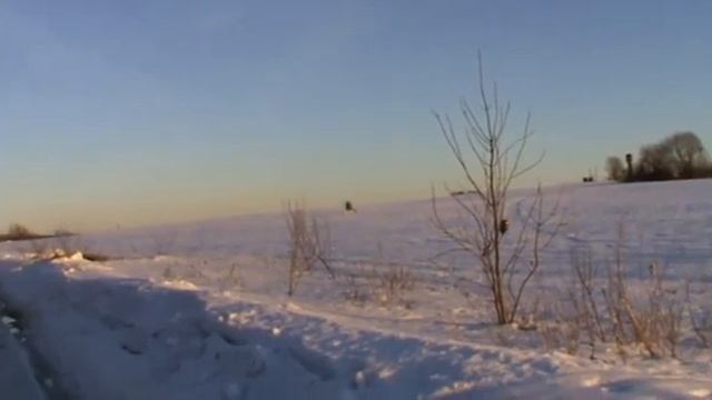 Аэролодка 18,5 сил по полям и холмами. смотреть онлайн