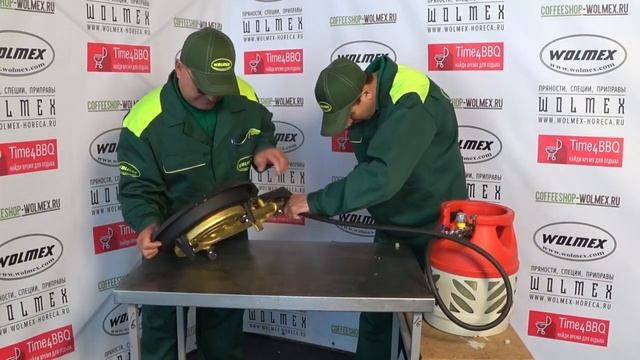 Обзор газовой горелки Wolmex CGS-22R1, мощность 22 кВт смотреть онлайн
