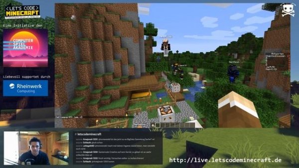 Let's code Minecraft - Tag 1 (13.04.)