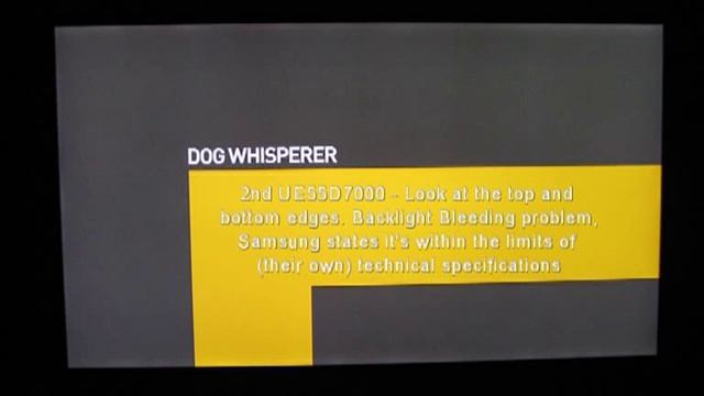 UE55D7000 bleeding problem.avi смотреть онлайн