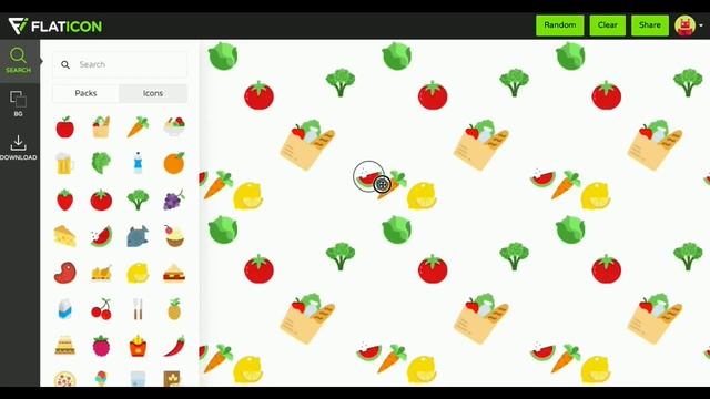 Создание паттерна за 3 минуты на сайте flaticon.com смотреть онлайн