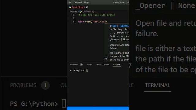 How to read a text file with python ? смотреть онлайн