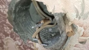 Как поменять сложную розетку с 4 проводами на 2 | старую розетку 1 на новую двойную