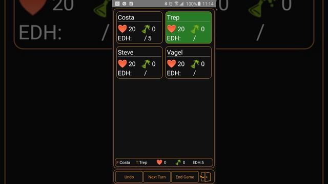Life Counter for MtG + Stats EDH Commander Game смотреть онлайн