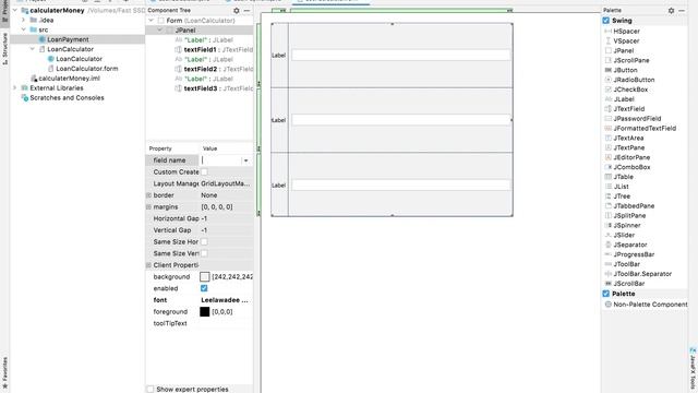 Part#1 Java GUI โปรแกรมคำนวณอัตราเงินผ่อน #Java #intellij IDEA смотреть онлайн