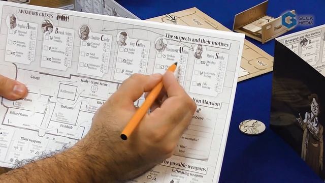 ОПАСНЫЕ ГОСТИ - ОБЗОР настольной игры Awkward Guests от Geek Media смотреть онлайн