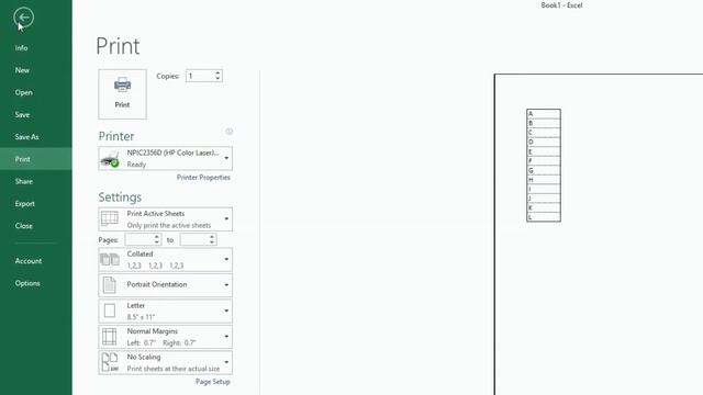 How to print gridlines with Excel 2013 смотреть онлайн