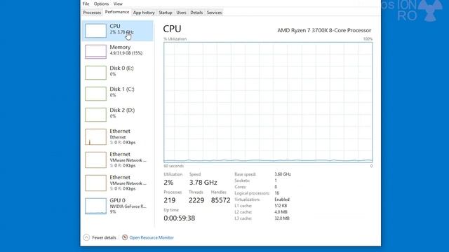 Windows 10 Memory Usage IDLE смотреть онлайн