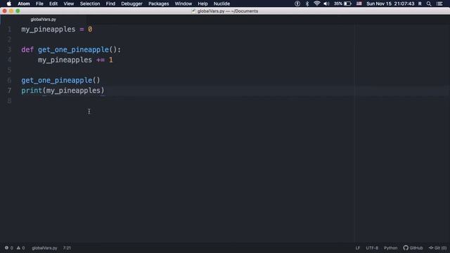 Difference between Global and Local Variables in Python смотреть онлайн