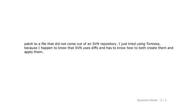 Windows : How do I apply a diff patch on Windows? смотреть онлайн