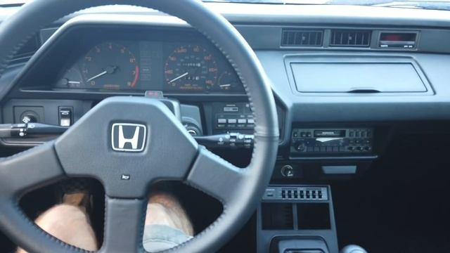 Honda Civic CRX Si 1985 | POV [HD] смотреть онлайн
