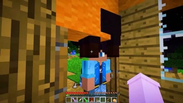 The MAN IN THE WINDOW In Minecraft!