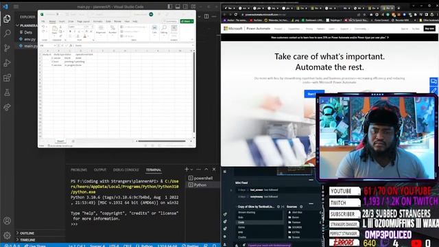 Operation: {!blackhistory} HELP ME AUTOMATE MY WORK so I can stream more lol | Coding With Stranger смотреть онлайн