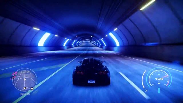 NFS HEAT | Lotus car in tunnel | must watch смотреть онлайн