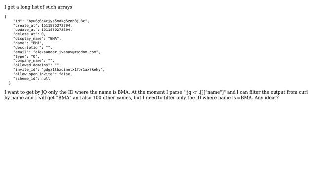 Unix & Linux: JQ (GET ID based on NAME) (2 Solutions!!) смотреть онлайн