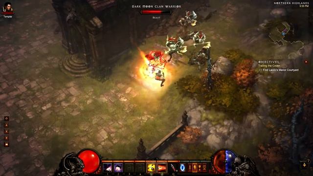 [Diablo 3 Walkthrough] Demon Hunter - Act 1 - Part 18 - Northern Highlands (Combat/Commentary) смотреть онлайн