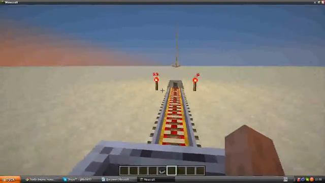 Американские горки в Minecraft смотреть онлайн