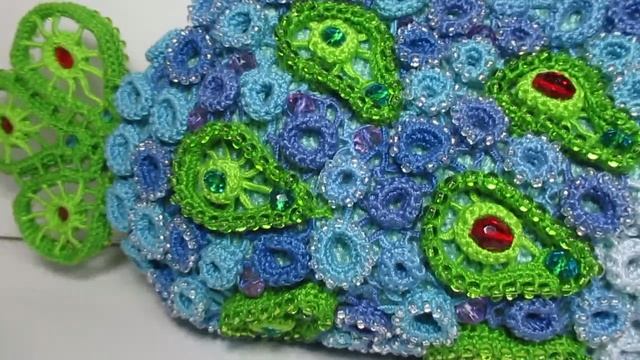 Вязаная крючком сумка "Рыбка" готова смотреть онлайн