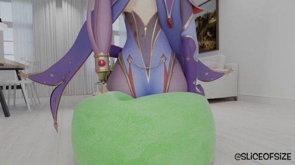 Mona's Short Growth [Giantess Growth]