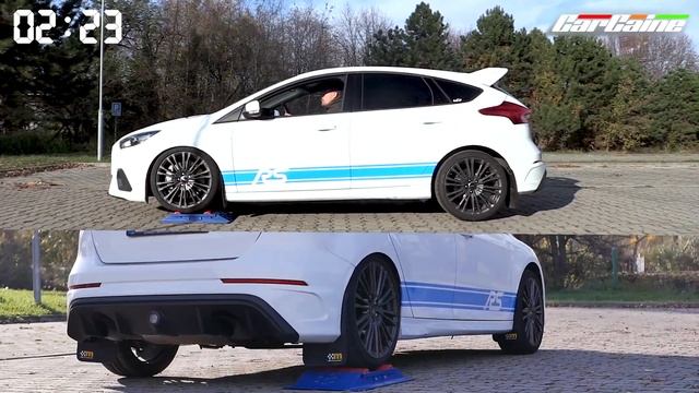Ford Focus RS III. gen 4x4 test - CarCaine смотреть онлайн