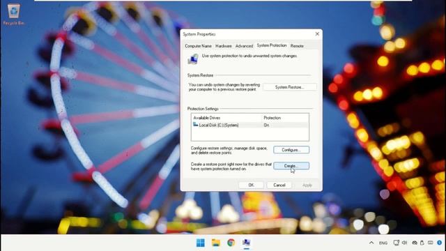 Как создать точку восстановления системы в Windows 11 смотреть онлайн
