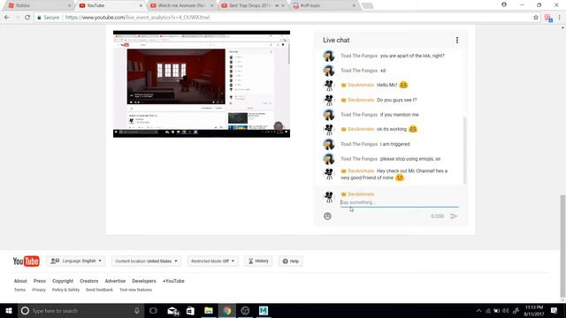 Watch me Animate (Rip gotta redo stream tomorrow just noticed an error .-. cri cri) смотреть онлайн