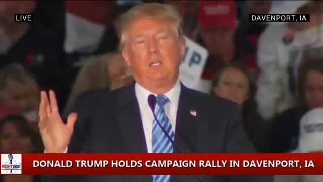 Donald Trump (2015-12-05) Davenport, Iowa. Full Speech
